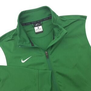 Nike Women's Academy Sideline Full Zip Jacket Medium Green 616605 Long Sleeve‎